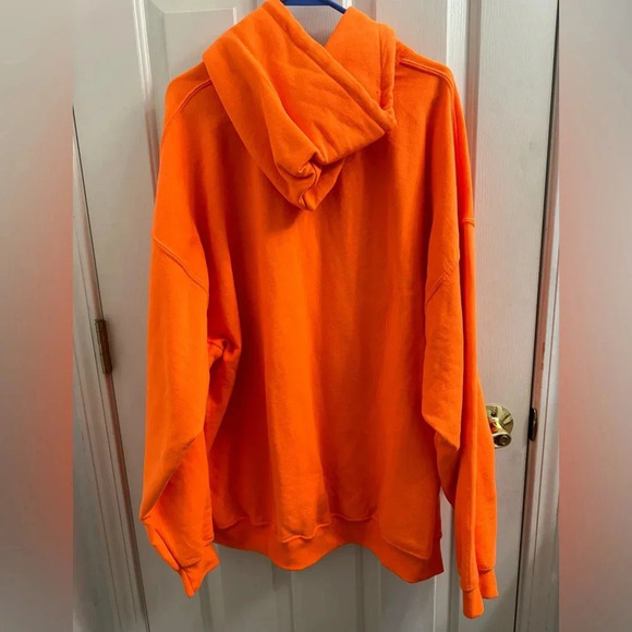 Mossy Oak orange men’s hoodie - Picture 5 of 7